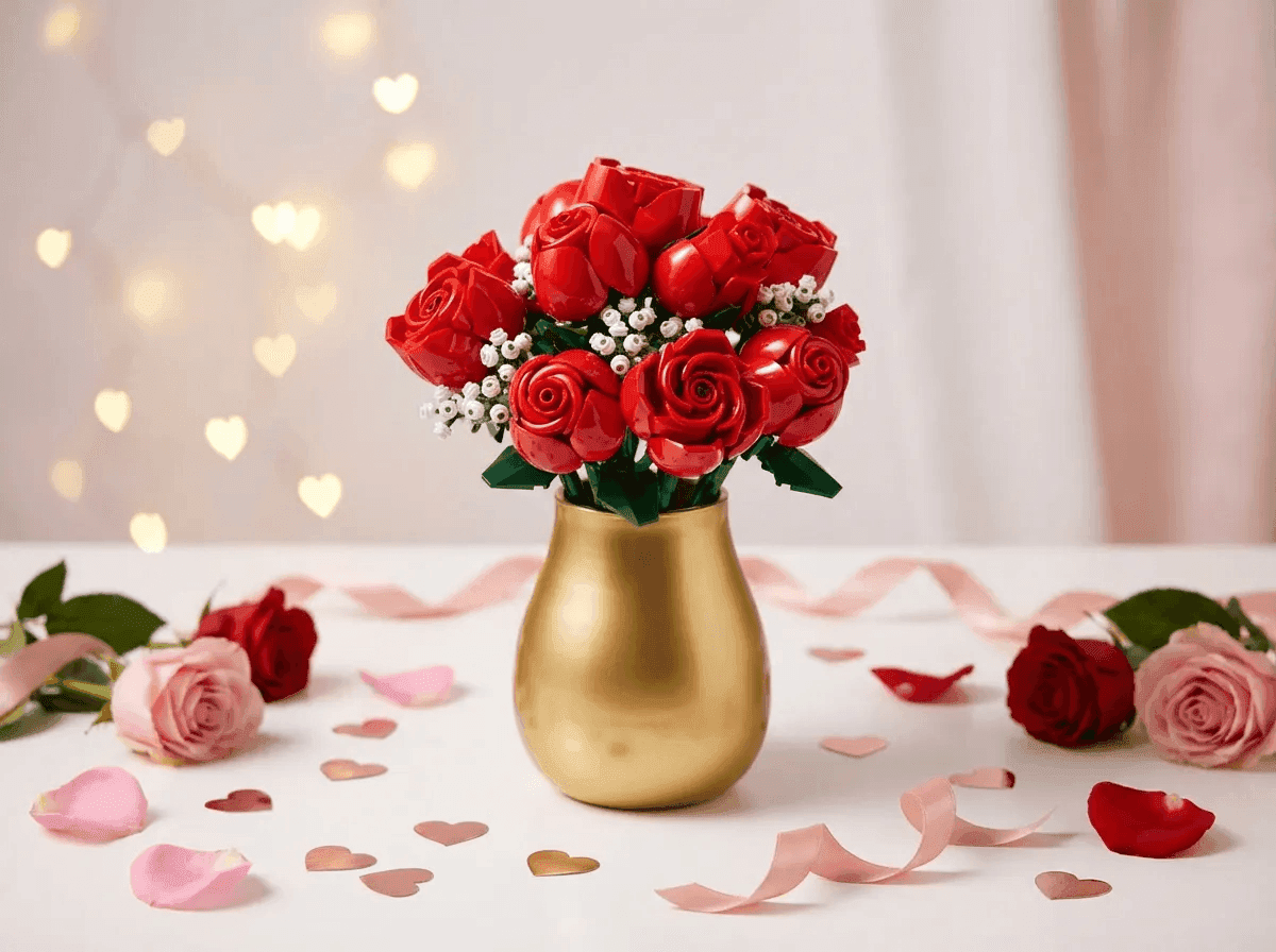 LEGO Botanical Collection Bouquet of Roses 1 of 3